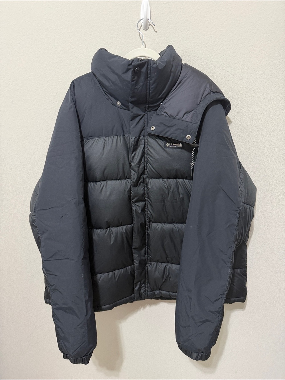 Columbia Men’s Black Quilted Puffer Jacket
